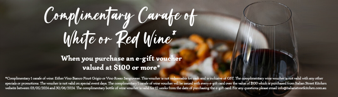 Free Wine Voucher promotion