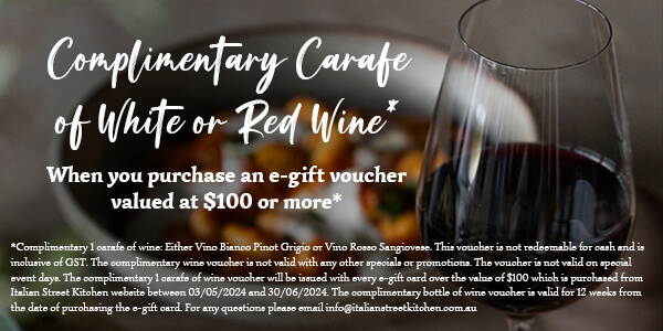 Free Wine Voucher promotion