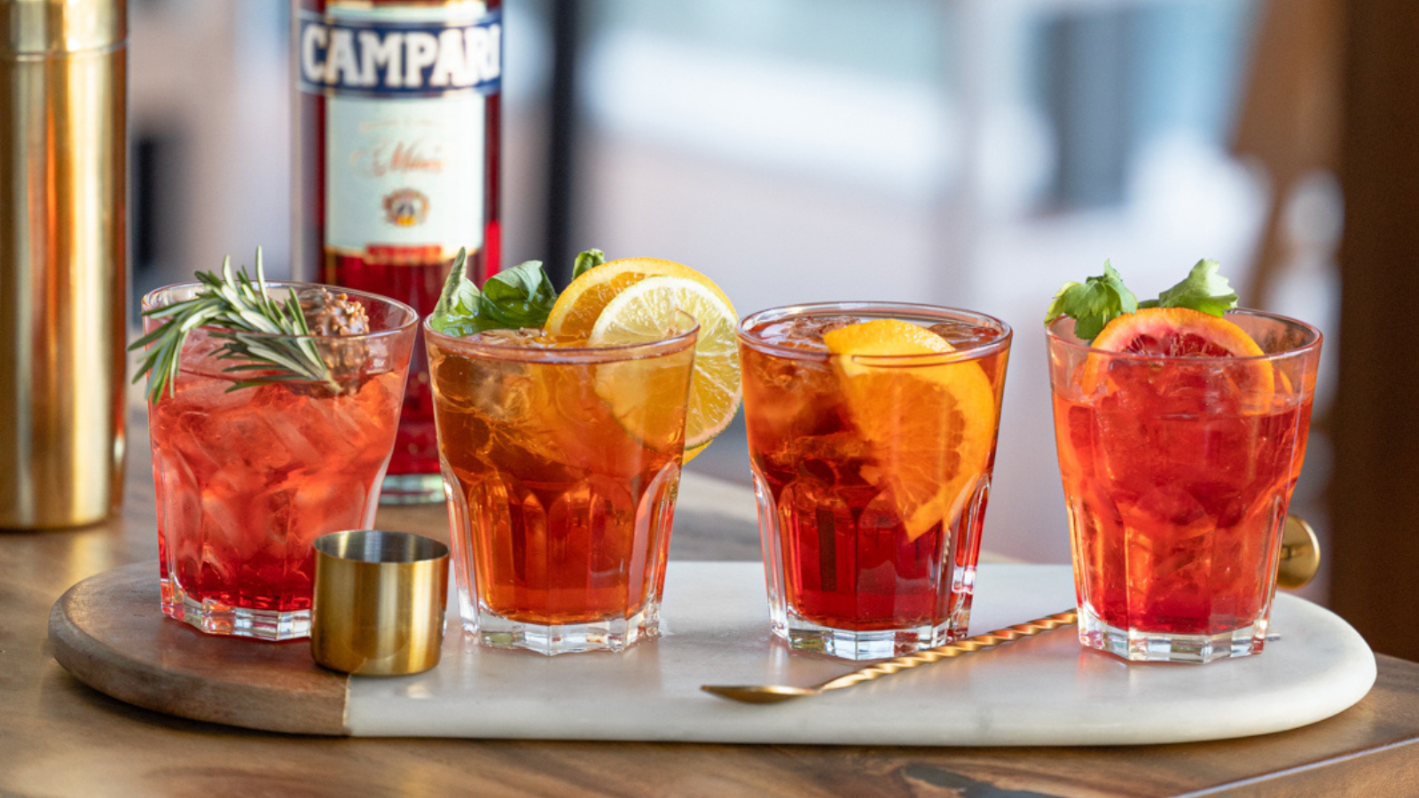 Italian Negroni Cocktail