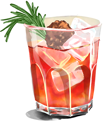Hazelnut Negroni