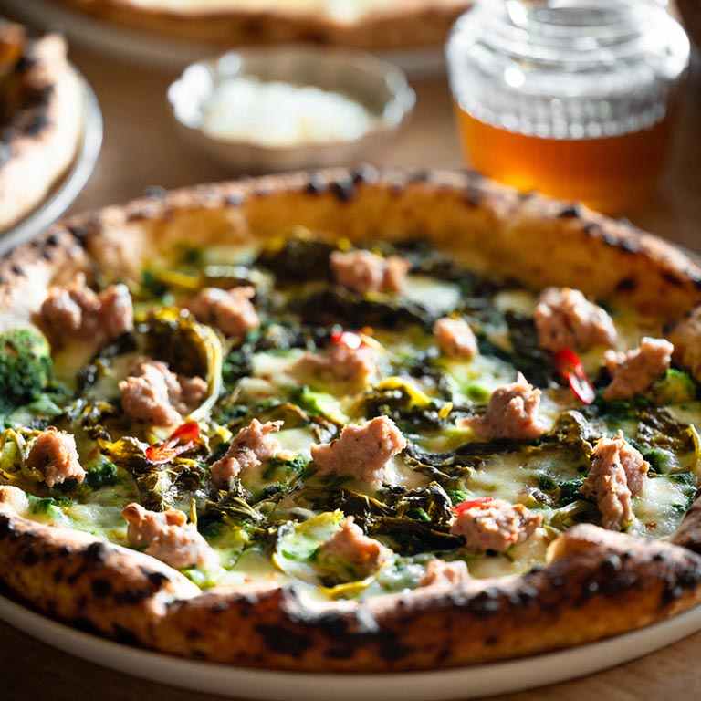 Italian Sausage Pizza