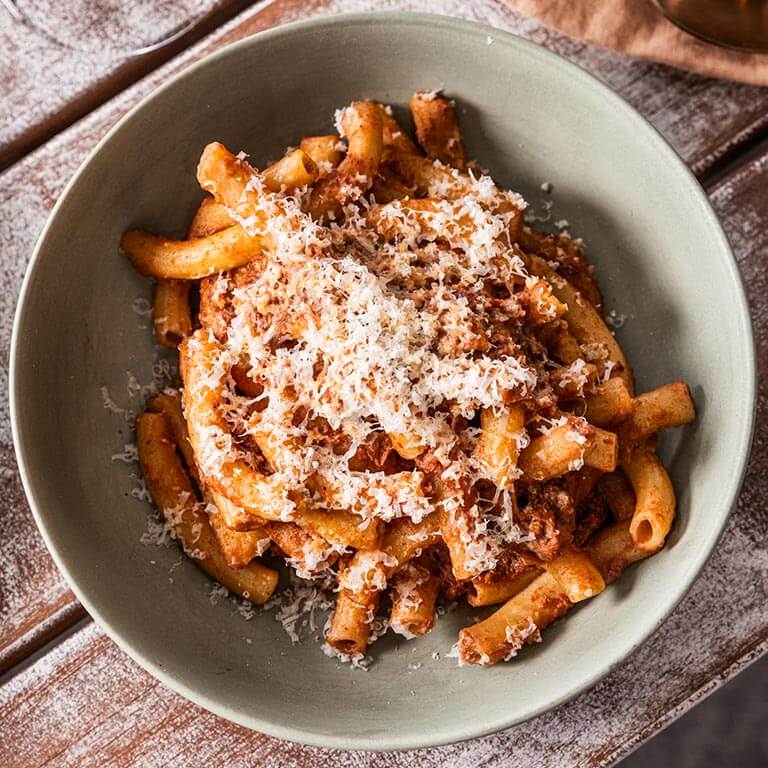 Rigatoni Bolognese